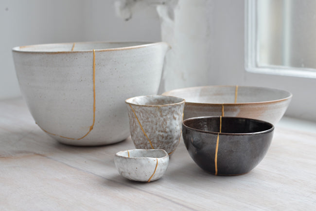 Different techniques of Kintsugi – Sansho