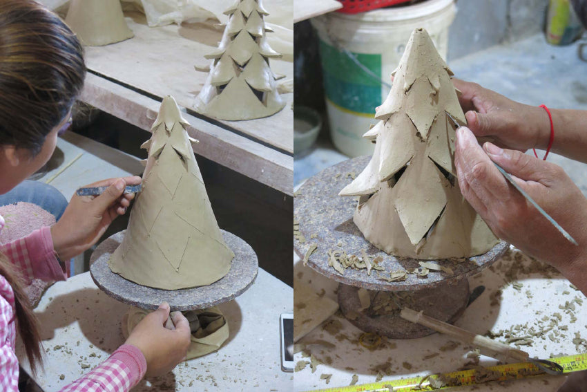 Nom Living Yuko Christmas Tree Making Of Two