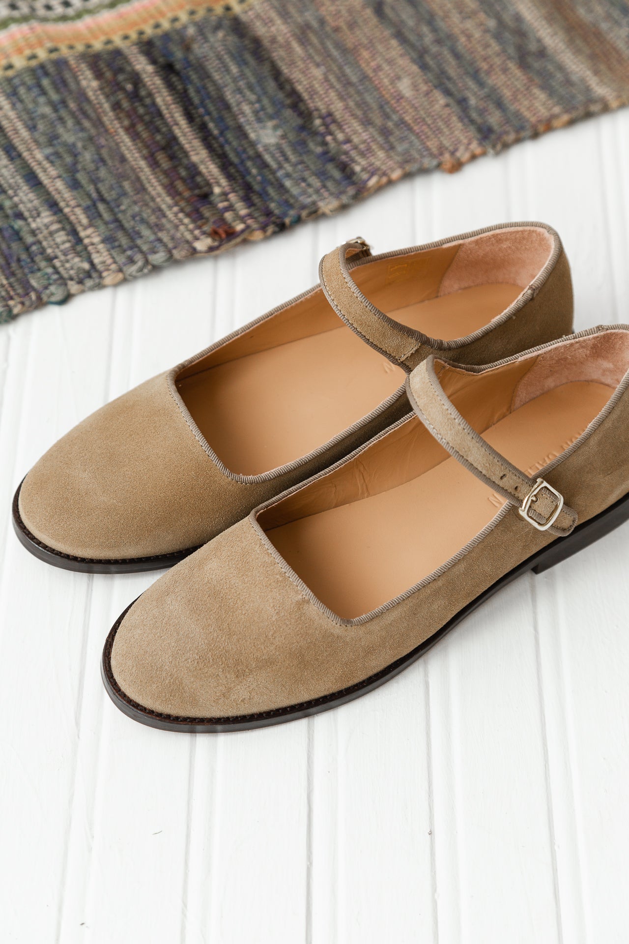 WELT ELLIE MARY JANE | MUSHROOM SUEDE