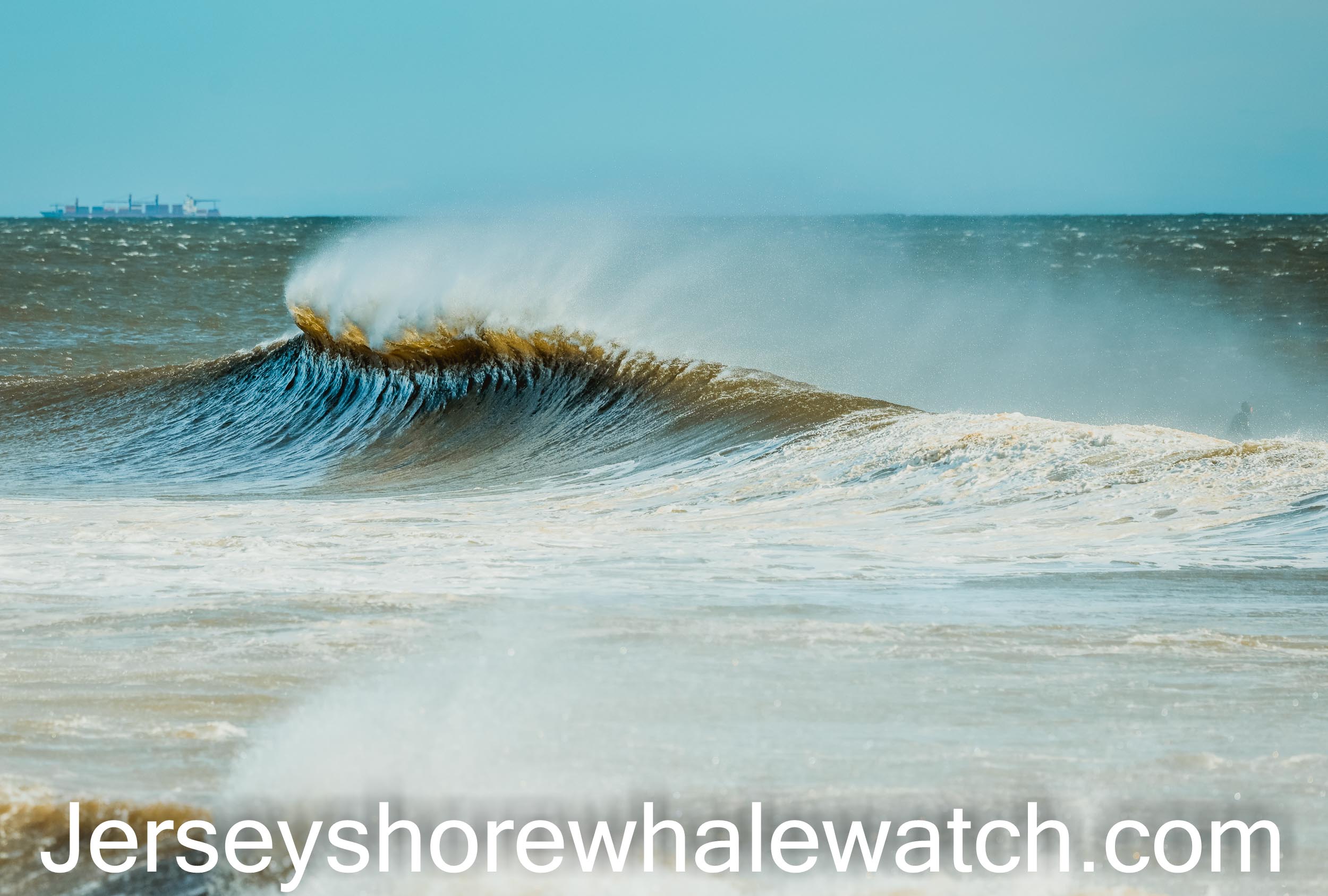 February storm photos New Jersey belmar ocean waves 