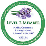 Professional Member of the National Association for Holistic Aromatherapy (NAHA) logo