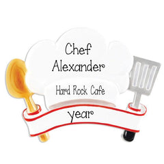 CHEF / COOKING ORNAMENT/ MY PERSONALIZED ORNAMENTS