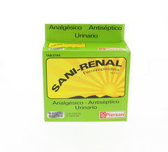 Sani Renal Urinary Analgesic Analgesico Urinario 100 Tab Guatedirect