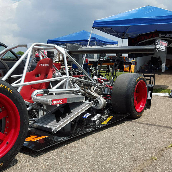 v8 powered Pike's Peak race car built by LoveFab Inc.