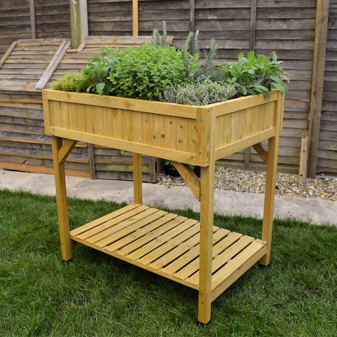 VegTrug Raised Herb Garden Bed Planter - Outdoor Living Canada