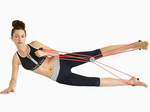 Kapper Allergie vrouwelijk SISYAMA Core Cross Workout Pilates Reformer Exercise Resistance Cords