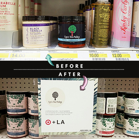 Visualizing our products inside of Target and it becoming a reality