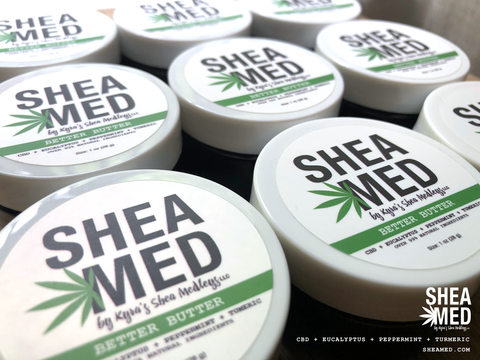 Better Butter for beauty care and pain relief at www.sheamed.com