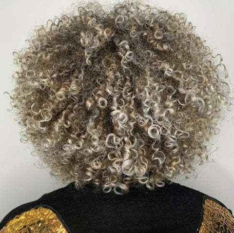 Afro Haircut by @badapplehair