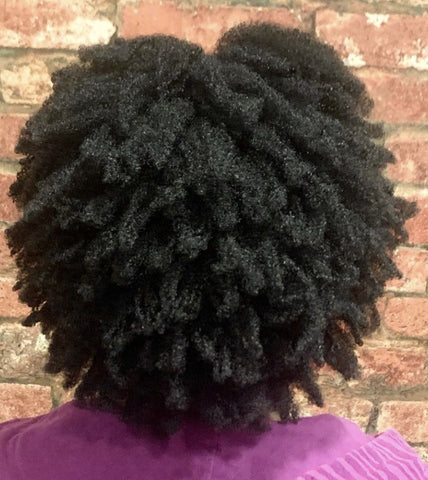 Afro Haircut by @themusecurls, Northampton