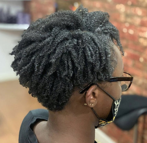 Sculpted Haircut by @themusecurls, Northampton