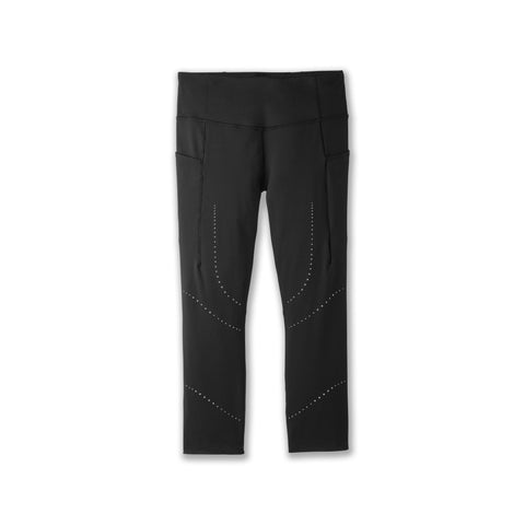 Brooks Women's Greenlight Relaxed Capri Pants Black X-Small