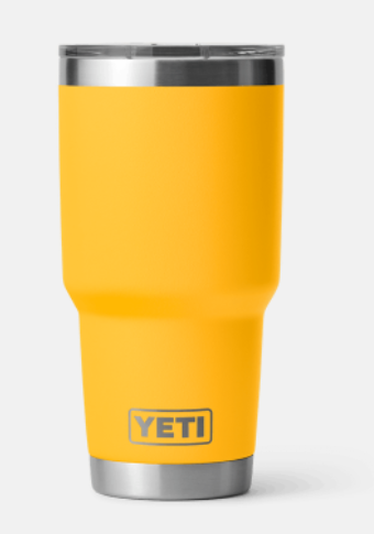 Vineyard Vines Whale Dot Logo Yeti 20 oz Tumbler (Alpine Yellow) (Size: ONESZ)