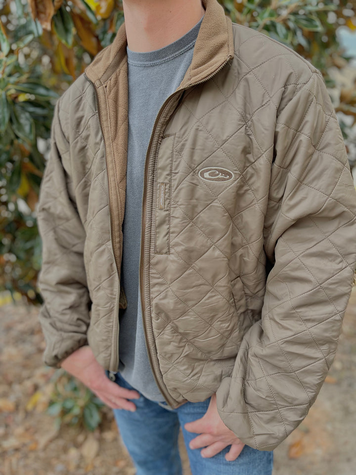 Delta Fleece-Lined Quilted Jacket Olive – Dallas Wayne Boot Company