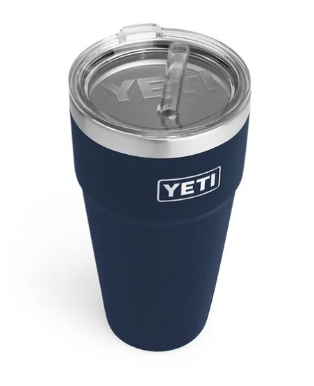 Yeti Rambler Mug with Straw Lid - 35 oz - Camp Green