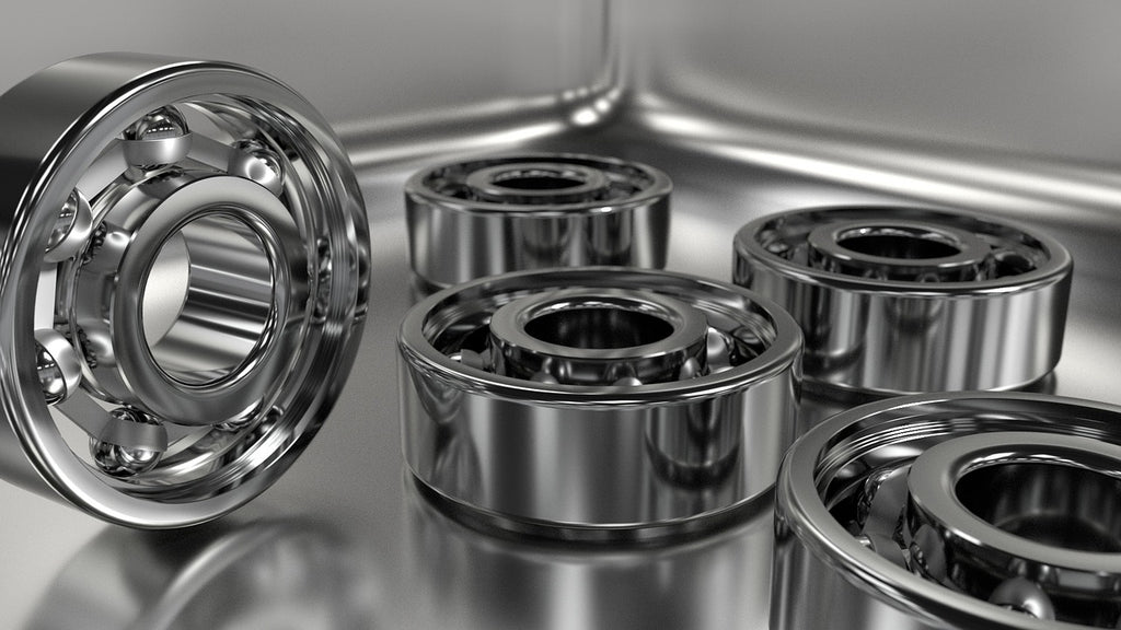 Rockwell hardness scale: metal ball bearings