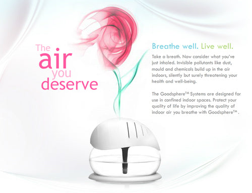 Goodsphere Air Purifiers and Essences - The Air You Deserve