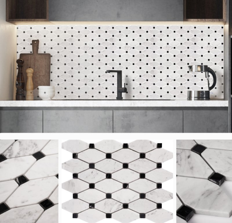 2021 Limited Run Marble Mosaic Tile