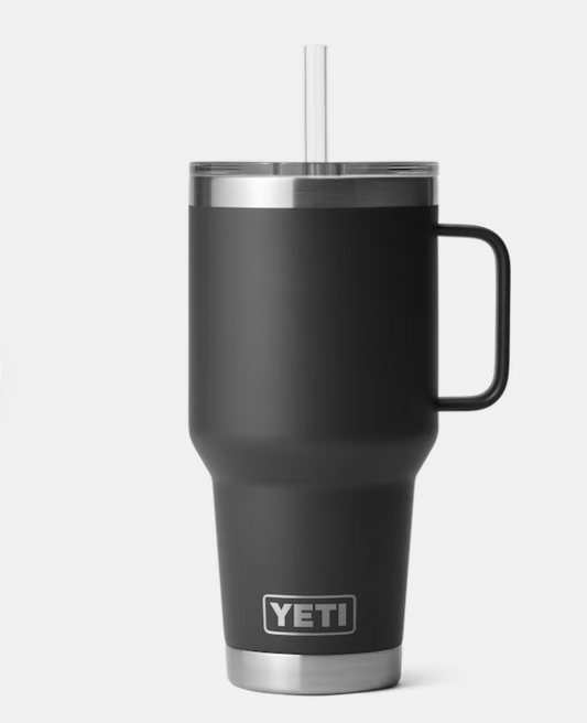 YETI RAMBLER 25 OZ STRAW MUG BLACK – River Birch Gifts