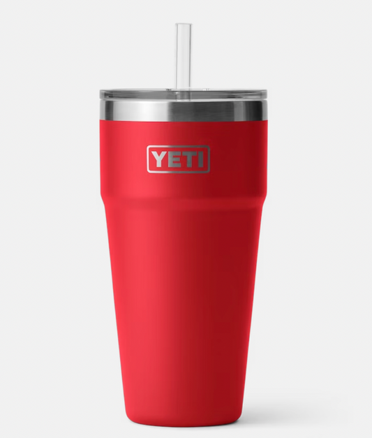 Yeti Rambler 64 oz Bottle with Chug Cap - Harvest Red