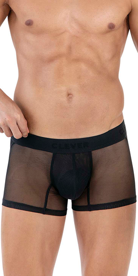 Clever 1625 Yin Yang Trunks Black Image 1