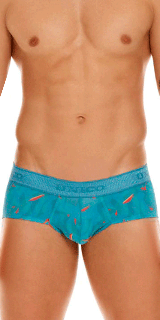 Xtremen 91088 Microfiber Pride Briefs Turquoise