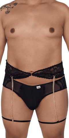 Pikante 8707 Frenzy Brief In Black