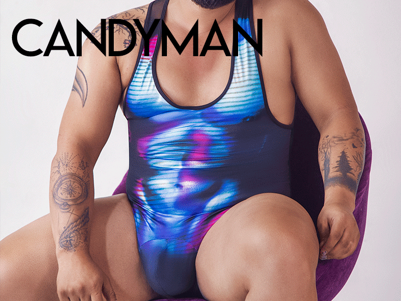 Candyman 99647 Lace Thongs Black –  - Men's Underwear  and Swimwear