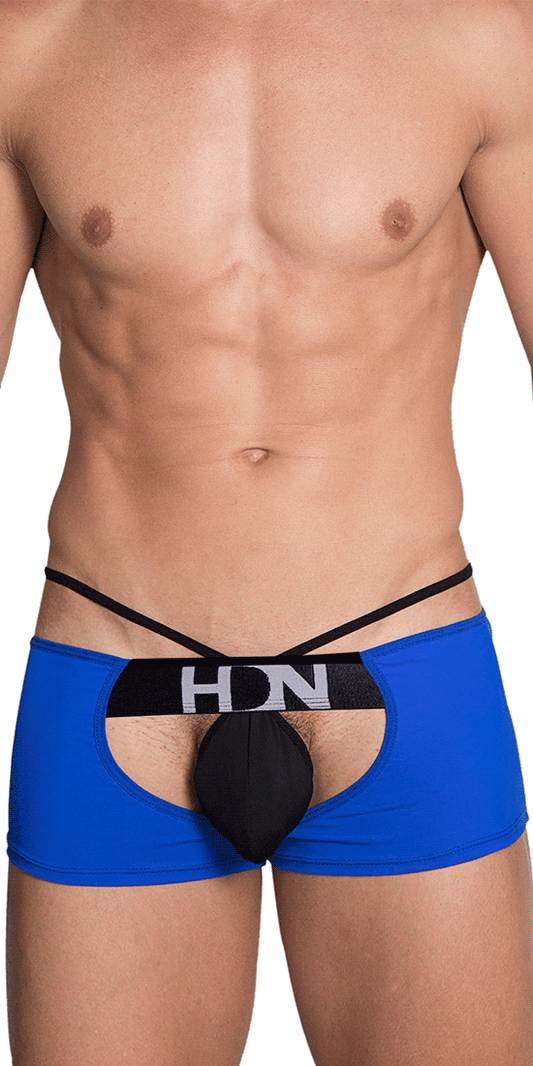 HIDDEN Open Butt Trunk In Blue  HIDDEN –  - Men's  Underwear and Swimwear