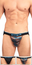 Papi Umpa006 2-Pack Jockstrap Black-blue Nav Image 1
