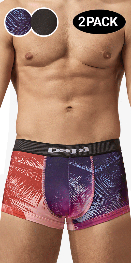 Brazil Boxer Brief // Multicolor (L) - Papi Underwear - Touch of