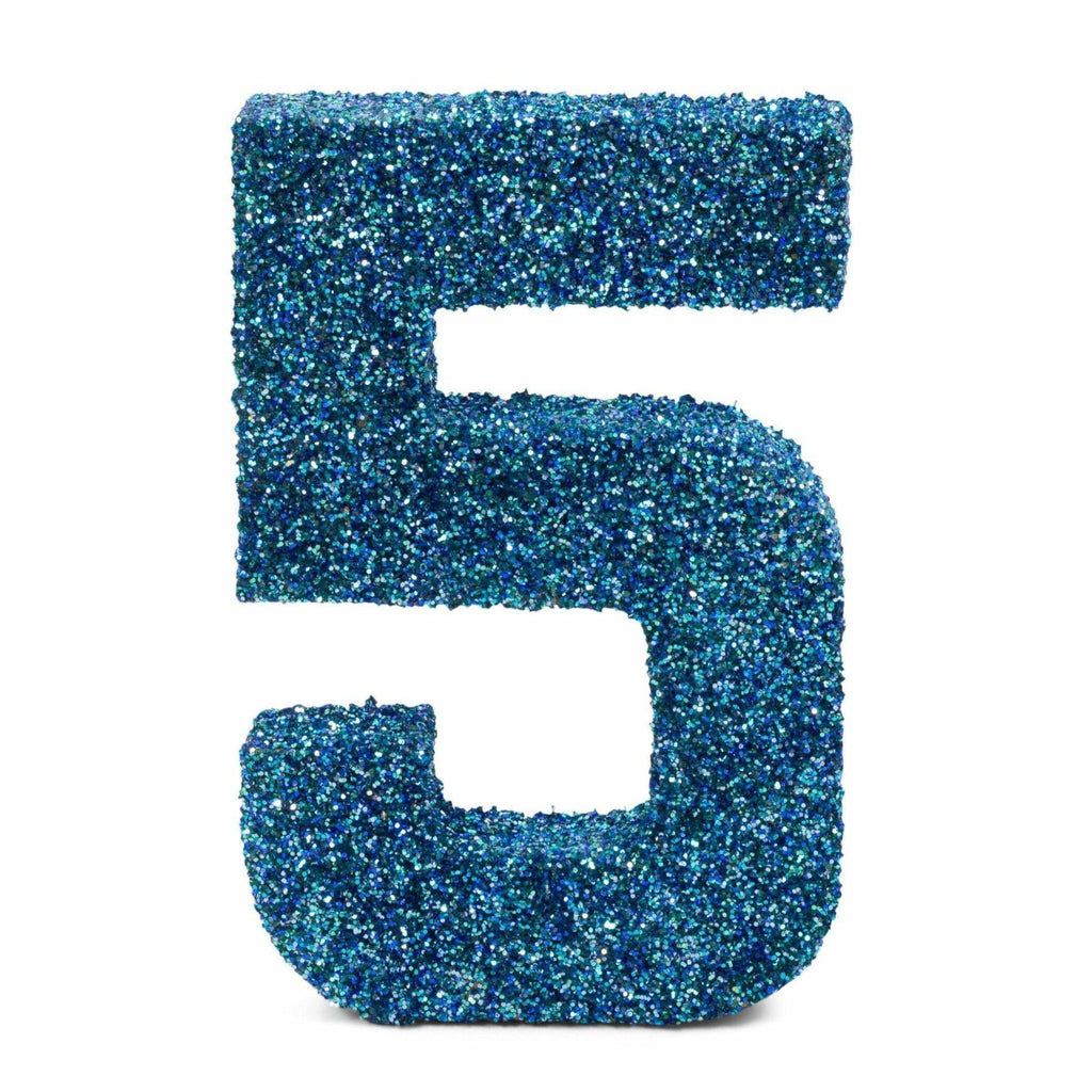 8 coastal sparkle glitter number 5