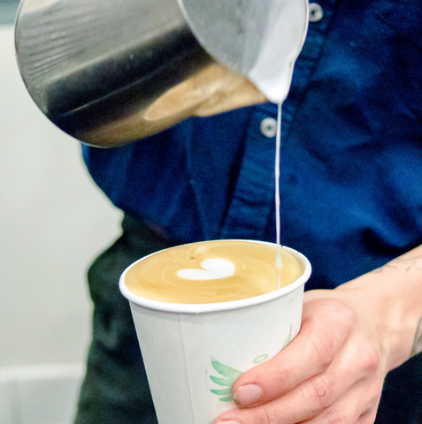 How to make a latte art with a Cheap Milk Frother 