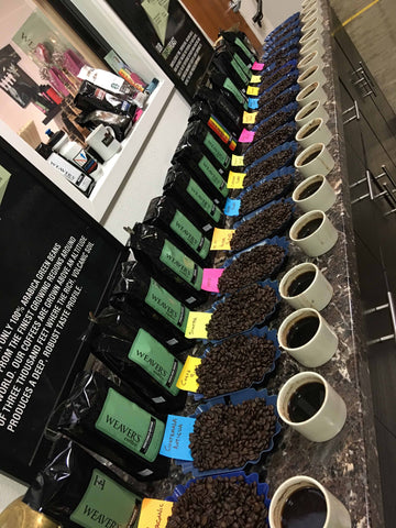 Weaver's Coffee Cupping