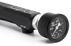 Black ACUITY Honda K-Series Fuel Rail with Fuel Pressure Gauge