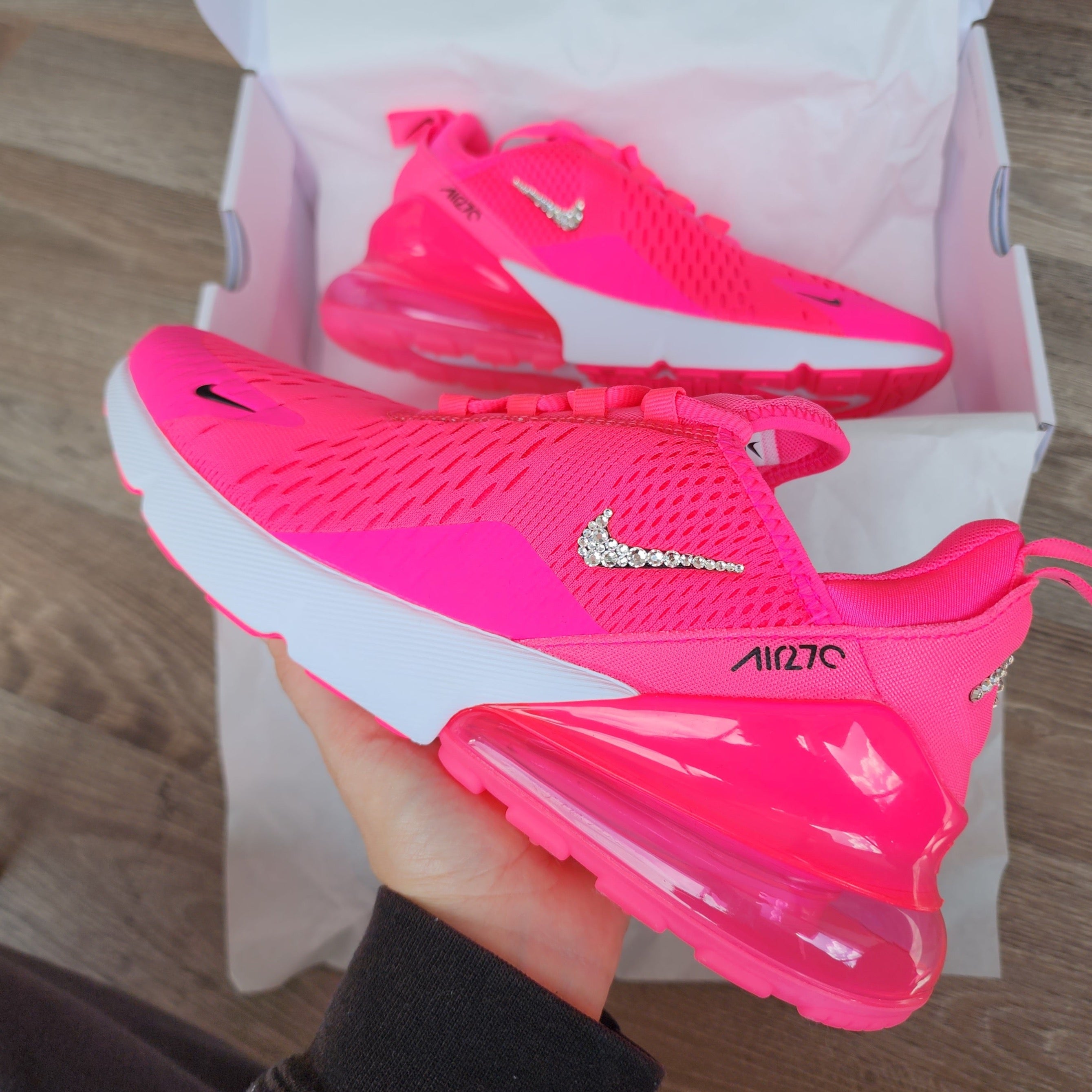 pink air kicks