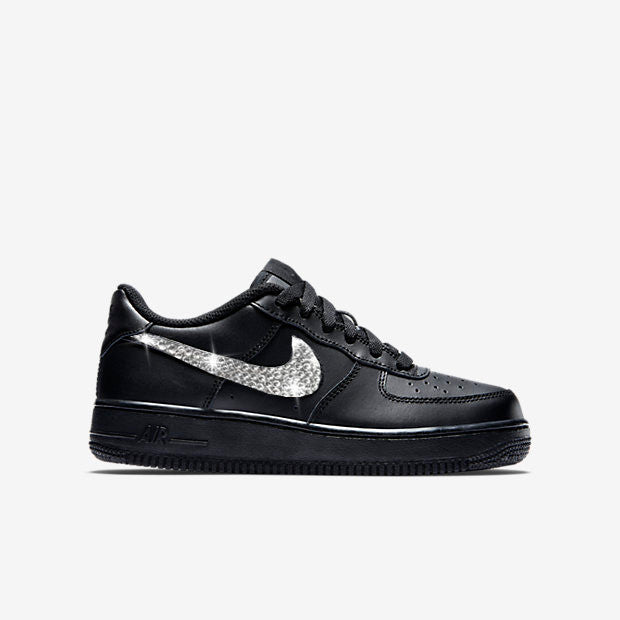 white and black air force 1 kids