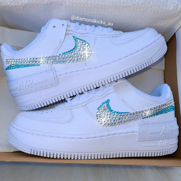 Air Force 1 Shadow Women (White) – Diamond Kicks