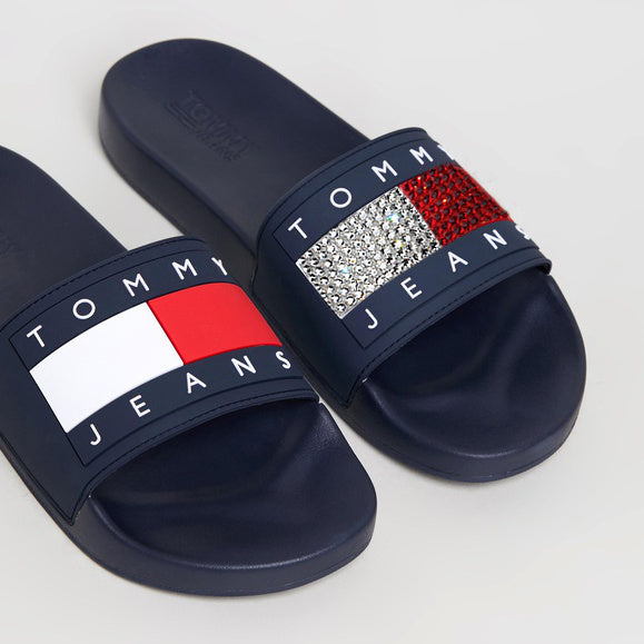 tommy hilfiger flag pool slide