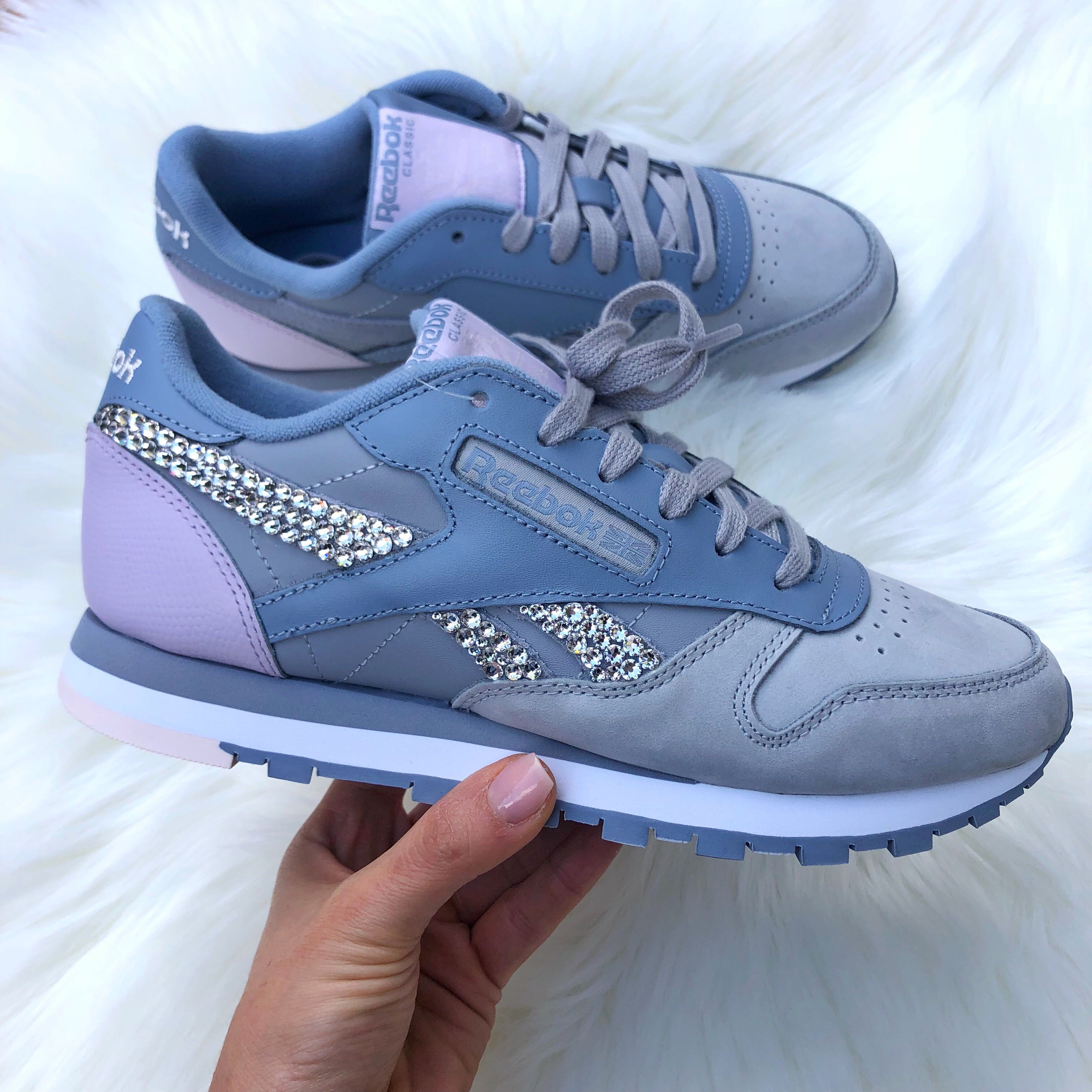 reebok classic blue