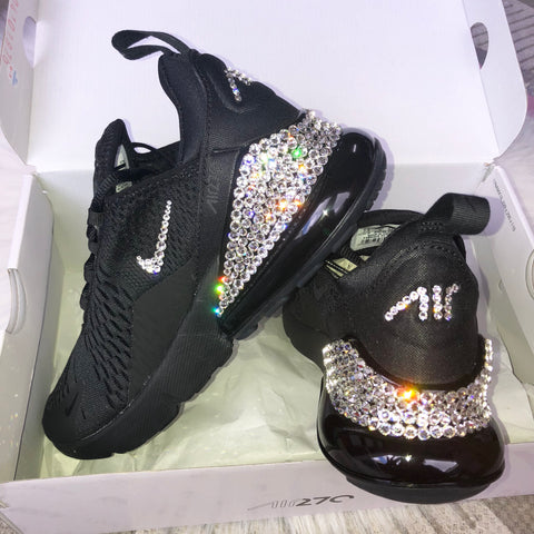 LIMITED RELEASE Nike Women Air Max 270 (Black) – Diamond Kicks