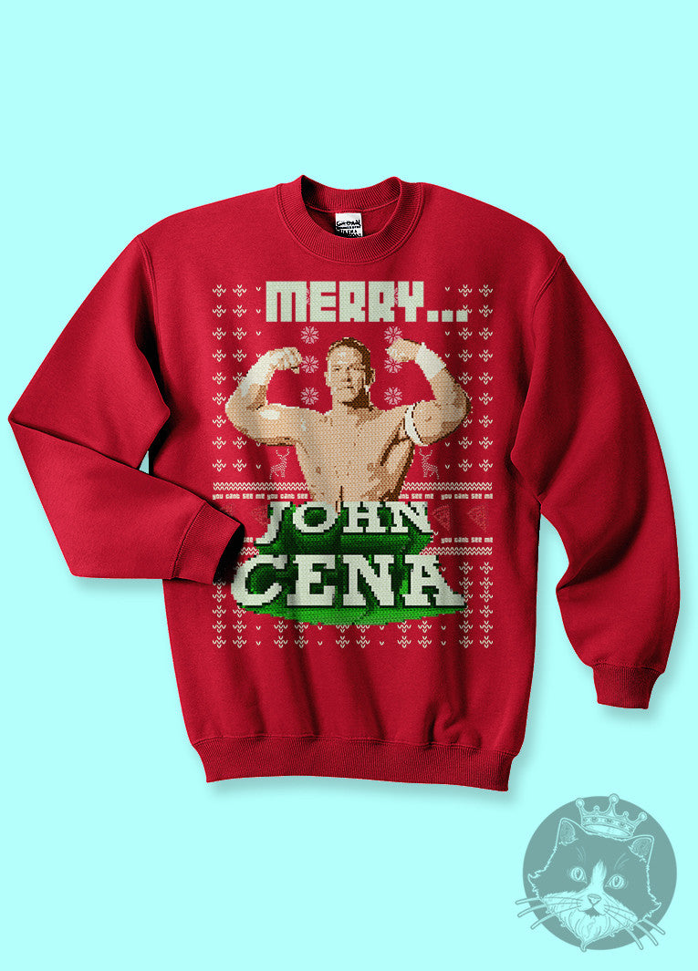 John Cena Ugly Christmas Sweater KippCreations