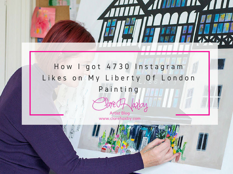 how I got 4730 likes on my liberty of london painting