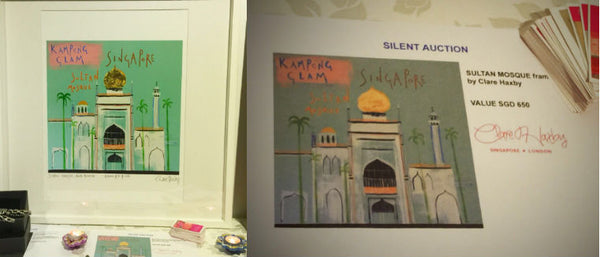 i India Fundraising Event Donation Sultan Mosque Singapore Print