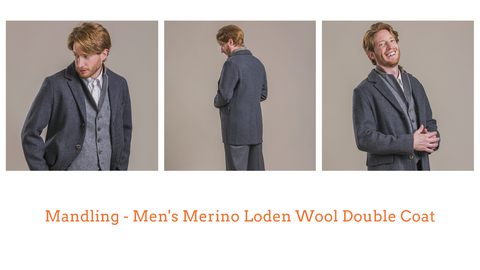 Merino Loden Wool Double Coat