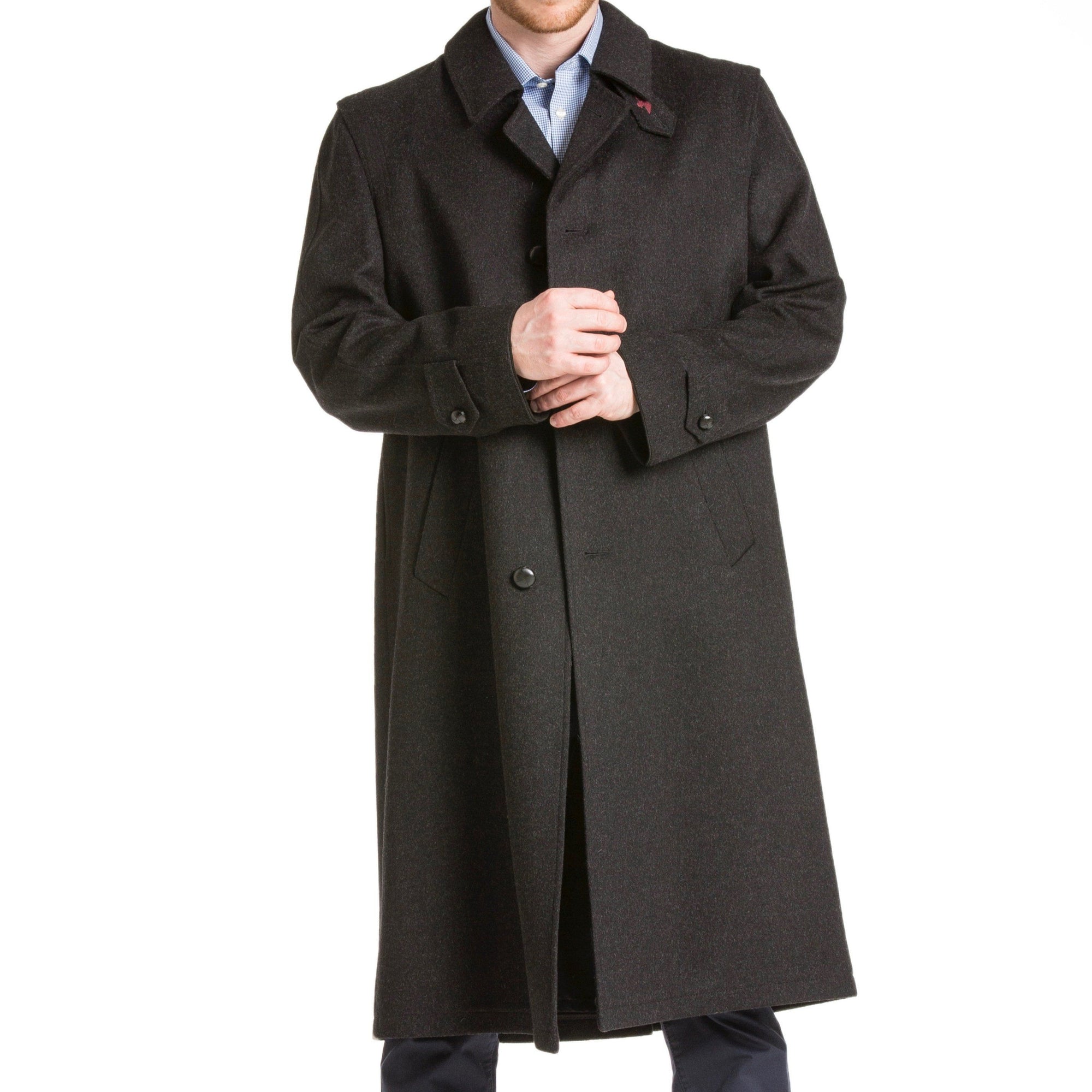 Men's Full-Length Cashmere Overcoats | Shop 100 Cashmere Coat - RWS ...