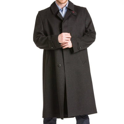 Richard Men's Full-Length Cashmere Overcoat – 100% Pure - RW - Robert W ...