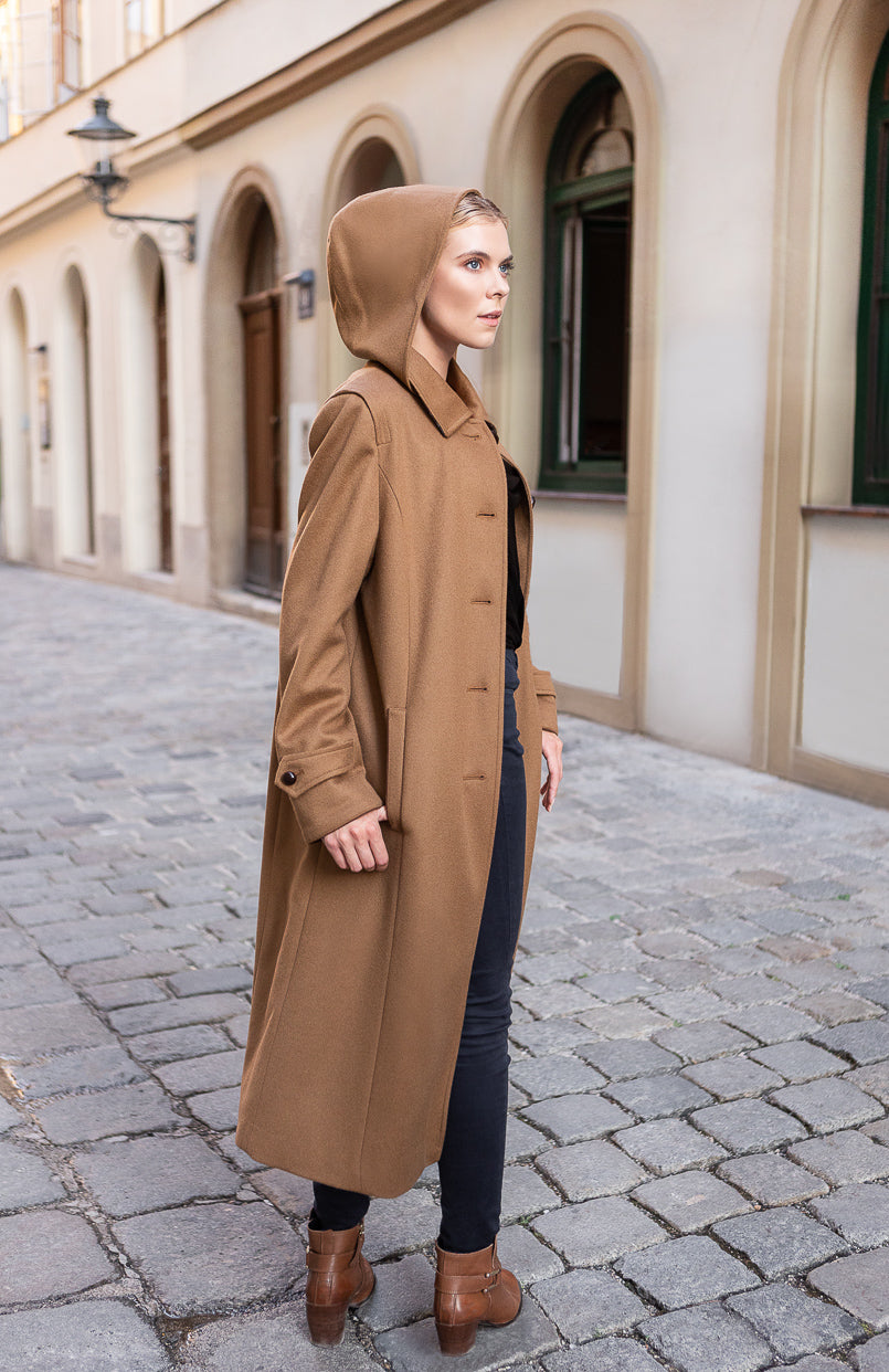 Wool Peacoat With Removable Lining - Ready to Wear