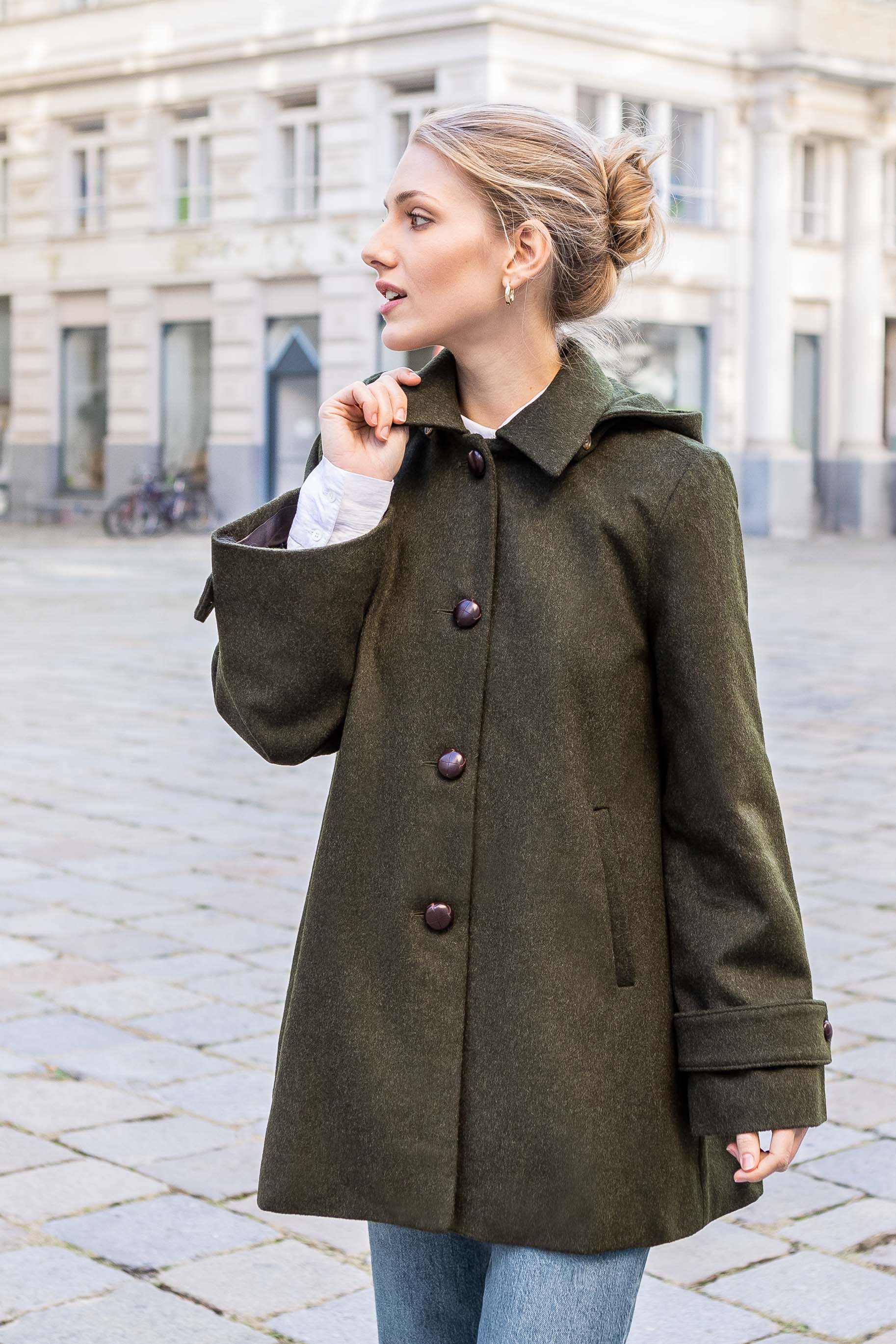 Buy Green Coat for Women Online