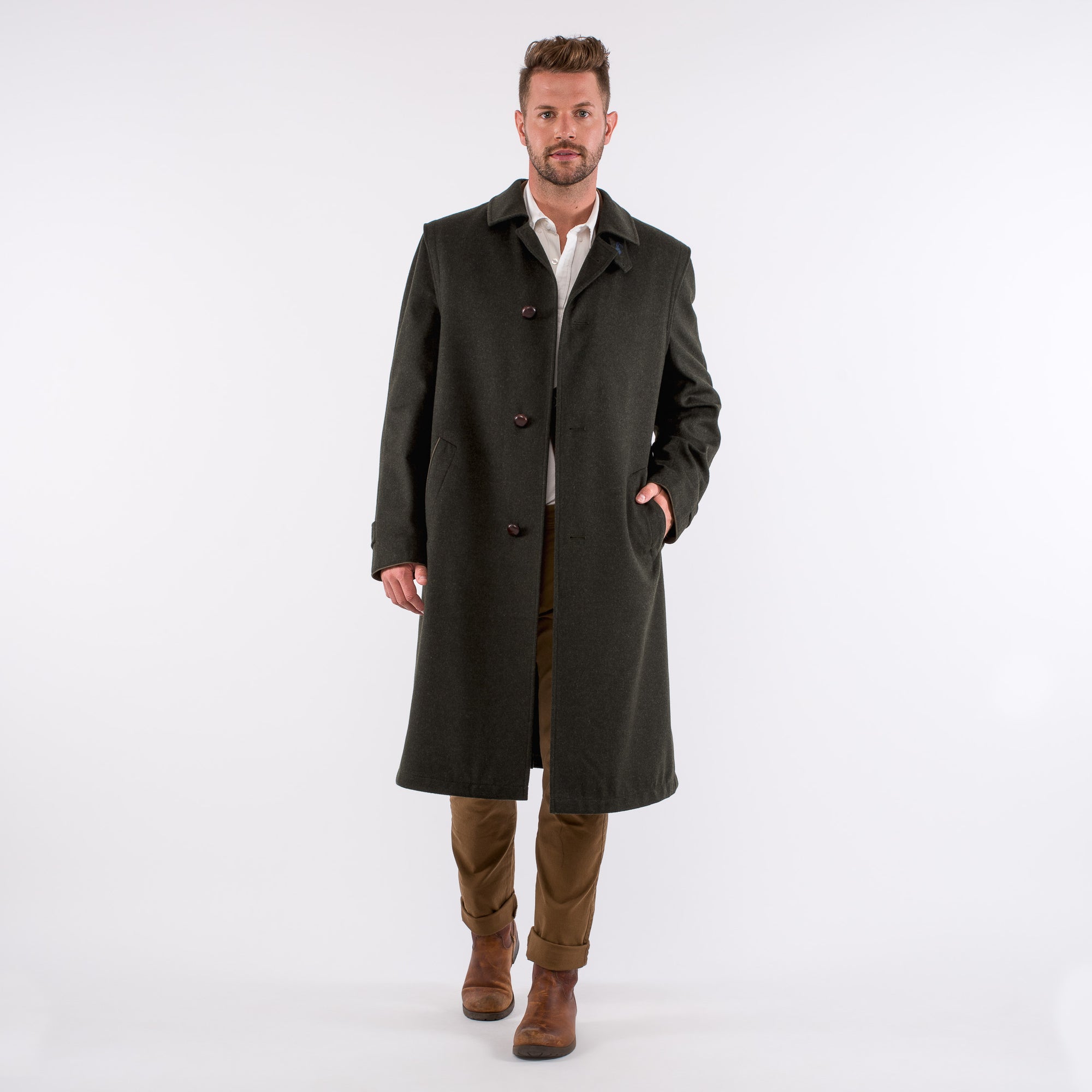 Shop Austrian Loden Coats Online | Men's Wool Overcoats - Robert W